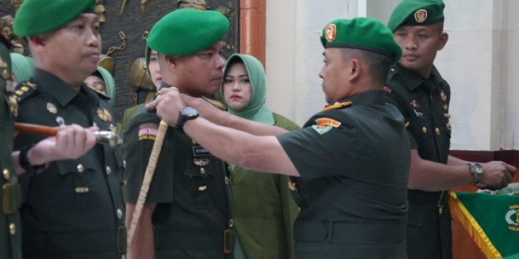 Serah Terima Jabatan Dandim 0601/Pandeglang