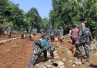 Hari Pertama TMMD ke-126 Kodim 0601/Pandeglang Dimulai: TNI dan Warga Bangun Jalan Desa dengan Semangat Gotong Royong