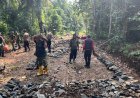 Satgas TMMD ke-126 Kodim 0601/Pandeglang Terus Genjot Pengerasan Jalan, Capai Progres 45% dalam Waktu 11 Hari Kerja