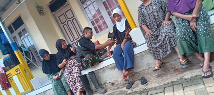 Satgas TMMD ke-126 Laksanakan Pemantauan Kesehatan Warga dengan Pemeriksaan Tekanan Darah di Lokasi TMMD