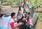 Pendampingan Babinsa Bersama Unsur Terkait dalam Penanganan ODGJ di Desa Sumur Batu, Kecamatan Cikeusik