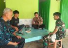 Babinsa Koramil 0103/Banjar Gelar Komsos Bersama Kaur Kesra dan Pendamping PKH di Desa Mekarjaya