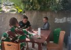 Serka Altaupik Babinsa Koramil 0105/Mandalawangi Laksanakan Komsos dan Monitoring Program MBG di Desa Cikoneng