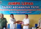 BABINSA KORAMIL 0111/PAGELARAN HADIRI ACARA LEPAS SAMBUT CAMAT PATIA