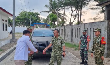 Dandim 0601/Pandeglang Bersama Ketua Persit KCK Cabang XXXIII Laksanakan Kunker Persiapan Kunjungan Danrem 064/MY dan BAKOMRI di Desa Cikiruh Wetan