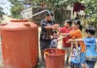 Air Bersih Hadir, Tawa Bahagia Anak-Anak Desa Pasirgadung Warnai Sasaran Tambahan Fisik TMMD Ke-129