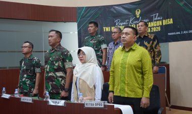 Kodim 0601/Pandeglang Ikuti Rapat Koordinasi Teknis TMMD Ke-129 TA 2026 Secara Virtual