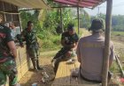 Satgas TMMD Ke-129 Nikmati Istirahat Sederhana Bersama Warga, Secangkir Kopi dan Rebusan Ubi Jadi Penyemangat Pengabdian