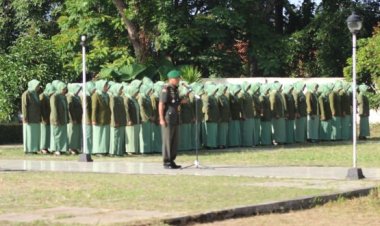 Letkol Inf. Afri Swandi Ritonga Dandim 0601/Pandeglang, Pimpin Upacara Ziarah Di Taman Makam Pahlawan Cihaseum Pandeglang