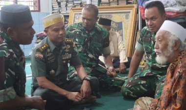 Dandim 0601/Pandeglang, Jalin Silaturahmi dengan Ulama Besar di Pandeglang