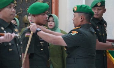 Serah Terima Jabatan Dandim 0601/Pandeglang