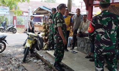 Jum’at Berkah, Koramil 0102/Cadasari Lakukan Kegiatan Sosial Di Wilayah
