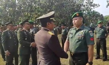 49 Anggota Kodim 0601/Pandeglang Naik Pangkat, Danrem 064/Maulana Yusuf Berikan Ucapan Selamat