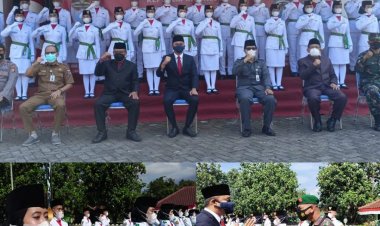 Makodim 0601/Pandeglang, Jadi saksi Bisu Pengukuhan Paskibra Tahun 2021