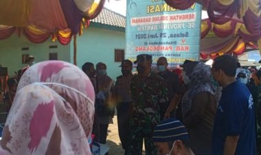 Tinjau Vaksinasi Serentak, Dandim 0601/Pdg Bersama Forkopimda Kunjungi PKM Majasari