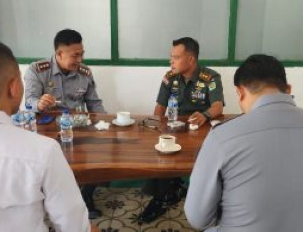 Dandim 0601/Pandeglang, Terima Kunjungan Karutan Kelas IIB Pandeglang