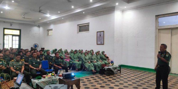 Cegah Terjadinya Pelanggaran, Kodim 0601/Pandeglang Bersama Kumdam III/Siliwangi Berikan Penyuluhan Hukum