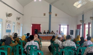 Koramil 0111/Pagelaran Kodim 0601/Pandeglang Dukung Sosialisasi Pemberian Makanan Bergizi Gratis (MBG) di Patia