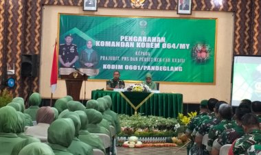 Danrem 064/MY Brigjen TNI Edi Saputra Kunjungi Kodim 0601/Pandeglang, Perkuat Silaturahmi dengan Tokoh Agama Banten