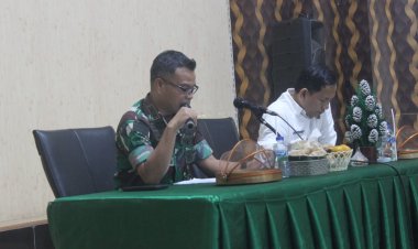 Kodim 0601/Pandeglang Gelar Rapat Koordinasi Program MBG, Bahas Capaian dan Tantangan Menuju Indonesia Emas 2045