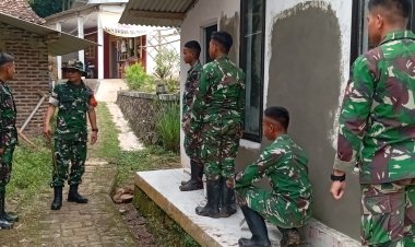 DANSATGAS TMMD KE-126 TINJAU LOKASI PEREHABAN MUSHOLLA YANG SUDAH MENCAPAI 35 PERSEN
