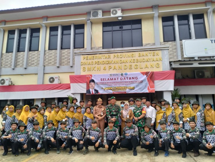 LATIHAN DASAR DISIPLIN SISWA (LDDS) DAN UPSKILLING & RESKILLING GTK SMKN 04 PANDEGLANG