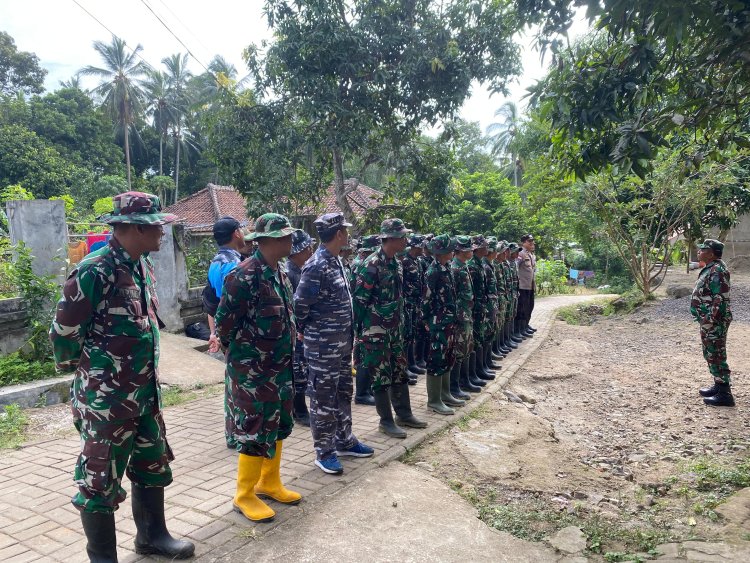 Satgas TMMD ke-126 Kodim 0601/Pandeglang Laksanakan Apel Pagi Sebelum Melanjutkan Kegiatan di Sektor Masing-Masing