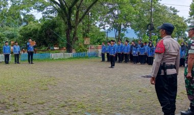 Peltu Bahtiar Koramil 0107/Saketi Hadiri upacara Peringatan Hari Pahlawan di Kecamatan Saketi, Kabupaten Pandeglang
