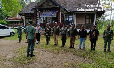 Kodim 0601/Pandeglang Laksanakan Patroli dan Pengamanan di Kawasan Konservasi Badak Taman Nasional Ujung Kulon (TNUK)