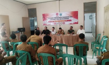 Sertu Agus S Babinsa Koramil 0107/Saketi Hadiri Penyuluhan BANKUM PERADIN Kabupaten Pandeglang di Kecamatan Saketi