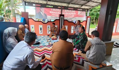Kegiatan Komsos Babinsa Kelurahan Kabayan Bersama BPKP Provinsi Banten Terkait Koperasi Merah Putih