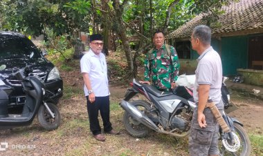 Danramil 0103/Banjar Melaksanakan Kegiatan Monitoring Penyiapan Lahan Pembangunan Koperasi Desa/Kelurahan Merah Putih (KDKMP)