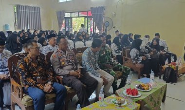 Danramil dan Babinsa Koramil 0103/Banjar Hadiri Konferensi Cabang PGRI Banjar Masa Bakti XXIII Periode 2025–2030
