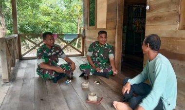 KEGIATAN KOMUNIKASI SOSIAL (KOMSOS) BABINSA KORAMIL 0115/CIMANGGU