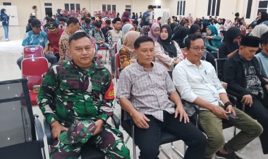 Babinsa Koramil 0107/Saketi Hadiri dan Amankan Seminar Nasional Pangan di UNMA Sodong Saketi