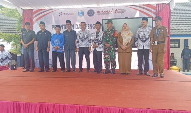 BABINSA KORAMIL 0103/CIBALIUNG HADIRI PELANTIKAN DAN PENGAMBILAN SUMPAH PPPK PARUH WAKTU TAHUN 2025 DI KECAMATAN CIBITUNG