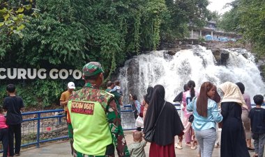 Babinsa Koramil 0105/Mandalawangi Laksanakan Pengamanan Wilayah di Desa Kurungkambing