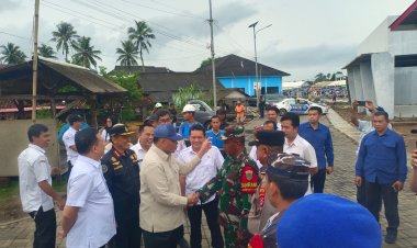 KUNJUNGAN KERJA WAKIL MENTERI KKP RI DI WILAYAH KORAMIL 0116/CIKEUSIK