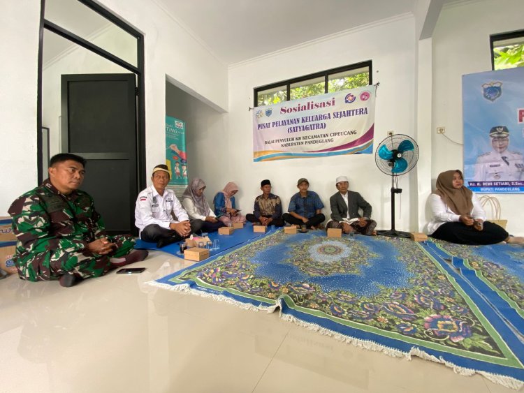 Babinsa Koramil 0104/Cimanuk Hadiri dan Dukung Pembinaan serta Pembentukan PATBM di Kecamatan Cipeucang