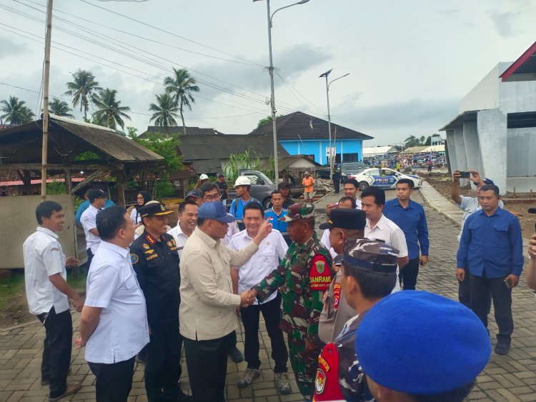 KUNJUNGAN KERJA WAKIL MENTERI KKP RI DI WILAYAH KORAMIL 0116/CIKEUSIK