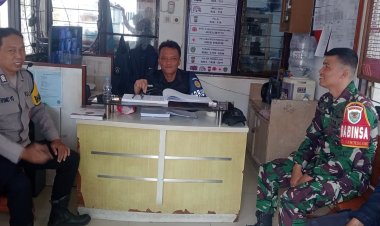 Serda Muhamad Jajang Babinsa Koramil 0101/Pandeglang Bersama Polres Laksanakan Monitoring dan Sambang Rutan Kelas IIB Pandeglang