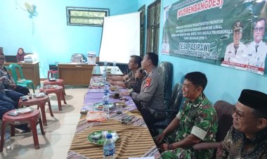 Babinsa Hadiri Musrenbangdes Desa Pasir Awi Tahun Anggaran 2027