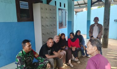 Babinsa Koramil 0103/Banjar Laksanakan Komsos Bersama Aslat MBG dan Calon Karyawan di Desa Citalahab
