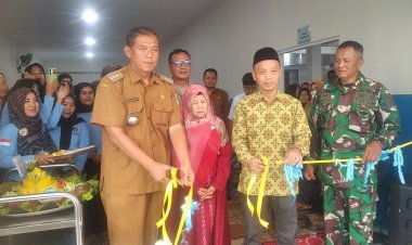 KAPTEN INF NYOTO DANRAMIL 0103/BANJAR HADIRI KEGIATAN LAUNCHING SPPG DI DESA CIBODAS