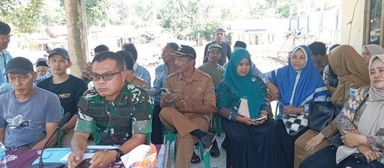 Komandan Kodim 0601/Pandeglang Ikuti Virtual Zoom Meeting Bersama Warga Desa Cigeulis Bahas Progres Pembangunan KDMP