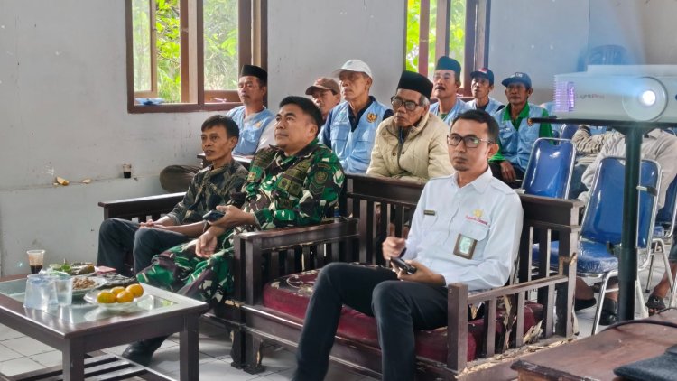 Sertu Sandi S Hadiri Kegiatan Musyawarah Desa (MUSDES) Desa Curugbarang