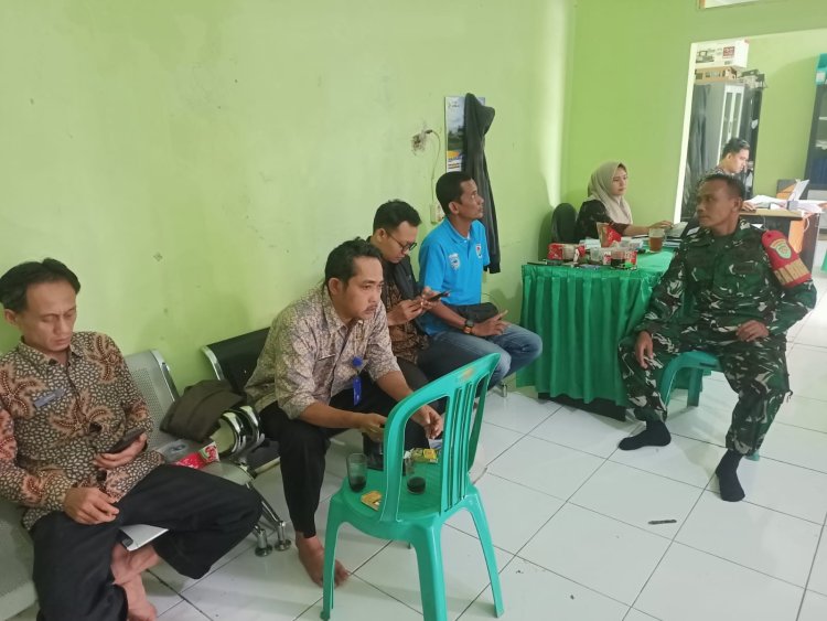Serka Ujang Sopyan Babinsa Koramil 0102/Cadasari Hadiri Musrenbangdes Penyusunan RKPDes Tahun 2027 di Desa Kurungdahu