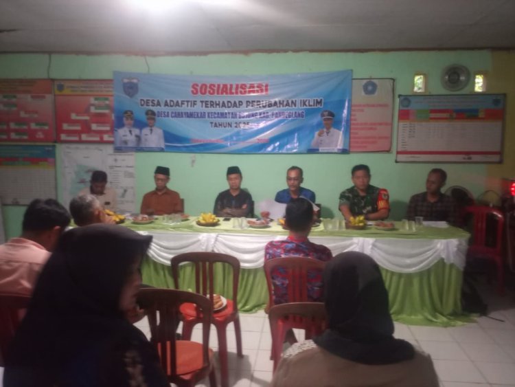 Danramil 0108/Bojong Hadiri Musyawarah Desa dan Laporan Pertanggungjawaban BUMDes Desa Cahayamekar