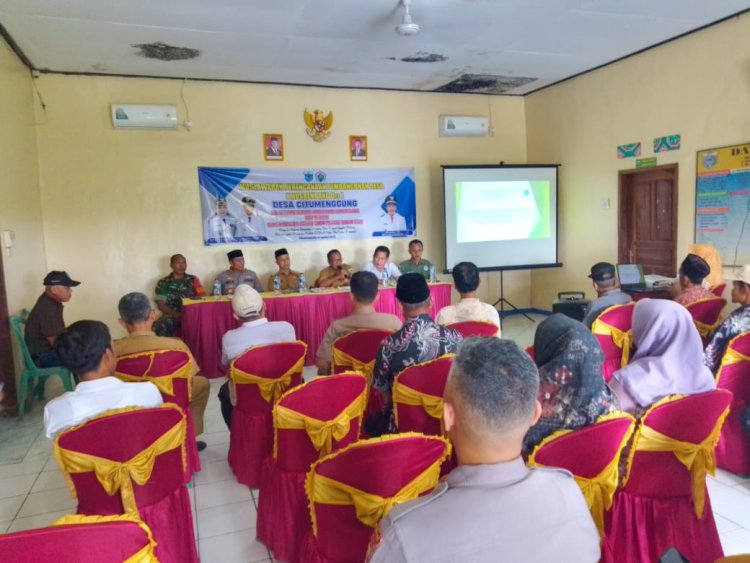 KEGIATAN MUSYAWARAH DESA DAN LAPORAN PERTANGGUNGJAWABAN BUMDES DESA CITUMENGGUNG KECAMATAN BOJONG
