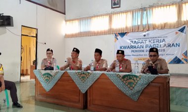 Koramil 0111/Pagelaran Kodim 0601/Pandeglang  Serka Yatno Hadiri Rapat Kerja Pengurus Kwaran Pagelaran Periode 2025–2028